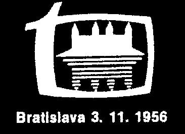 televízie. Výšková budova Slovenskej televízie v bratislavskej Mlynskej doline Výber z bohatej ponuky Slovenskej knihy v Prahe Po zahájení televízneho vysielania v Československu 1.