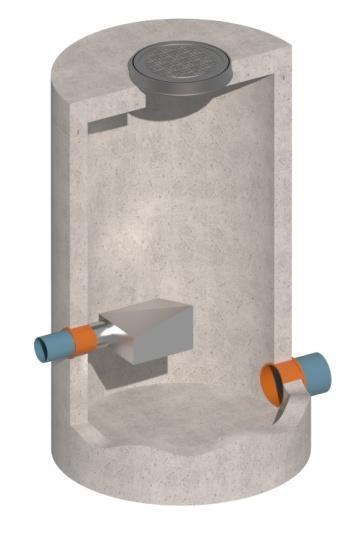 Aplikátor vzduchu AquaBene-OXY Účinná metóda predchádzania zahnívaniu odpadových vôd a vzniku nepríjemných pachov v kanalizačnej sieti TECHNICKÝ POPIS VÝROBKU Aplikátor vzduchu AquaBene-OXY má tvar