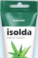 ISOLDA Aloe s panthenolem Zvýšený obsah přírodního extraktu aloe vera propůjčuje krému výborné