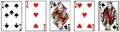 nejvyšší karta je síla hrací karty mající nejvyšší vliv v dané výherní kombinaci. Možné hodnoty jsou 2-14.