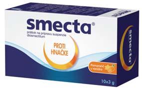 Smecta je účinný liek proti hnačke spôsobenej vírusmi alebo baktériami.