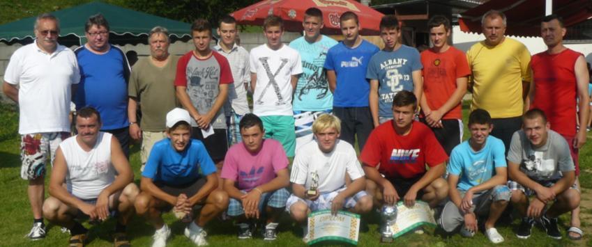 júla 2012 za účasti týchto mužstiev: Futbalový klub Horná Súča, Sportovní klub Sokol Šanov, Telovýchovná jednota Sokol Pravotice. Program futbalového popoludnia bol nasledovný: 1.