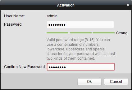 Vytvořte heslo a zadejte je do pole hesla a heslo potvrďte.