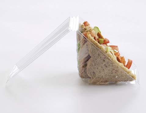 5100640000 Box na sandwich 500 185x90x85 Èíra 5x100 PET šestivrstvý 5100140001 Box na bagetu malý 800 256x100x66 Èíra 500 PET