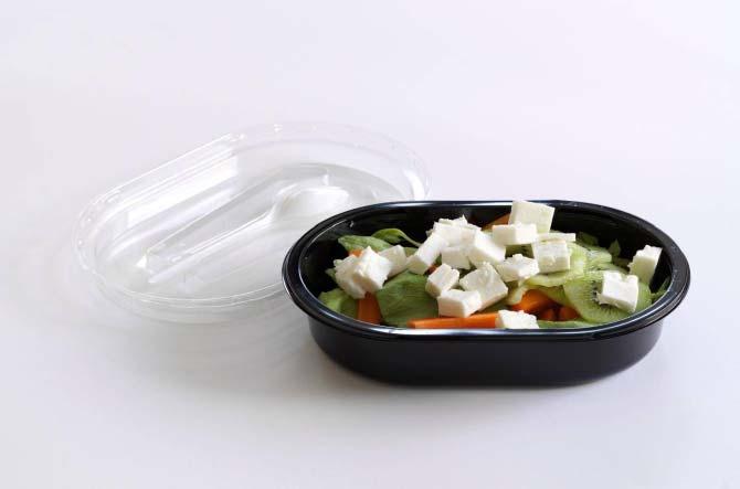 SmartView SaladChef - Oválné misky na šalát 0254062005A Malá miska stredná 250 140x110x35 Èíra 1100 PET 0254000027 Malá miska stredná 250 140x110x35 Èierna 1100 PET 0254010002A Malá miska stredná 370