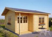 Srubové zahradní chatky OSLO SHANON CARL BENINGTON RENNES PETER 5 m x 4 m 4 m x 4 m + 2 m 3,87 m x