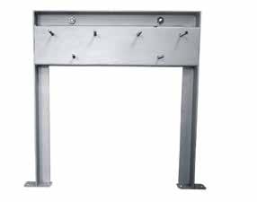 347125011 do sádrokartonu Construction for fixing shower seat 347125011 into plasterboard Konstruktion zur Befestigung des Sitzes 347125011 Монтажный элемент для сиденья 347125011