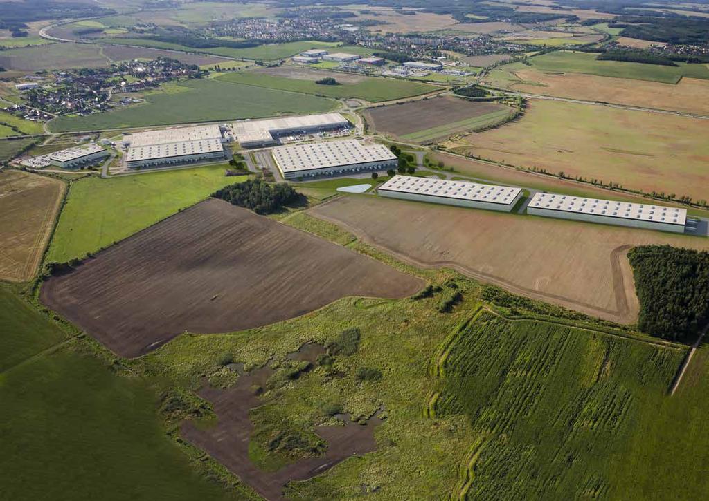 NÝŘANY EXIT 93 FAURECIA TROST ALUTECH B SONY DADC 550m from EXIT 93 D E Park Pilsen West offers more than 45 000 m2 of potential development space suitable for logistics and production activities