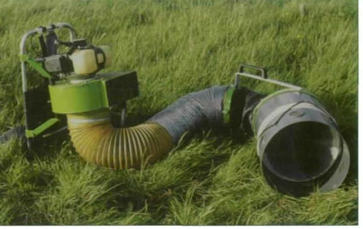 Vysávání (suction sampling) z travních porostů