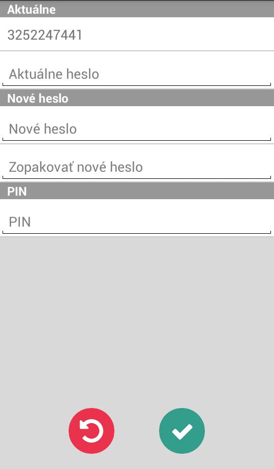 Strana 19 / 93 Obrázok 6: Obrazovka pri prvom prihlasovaní do aplikácie 2.3.2 Skôr ako vystavíte pokladničný doklad V tejto kapitole sú uvedené potrebné kroky po prvom prihlásení do aplikácie, resp.
