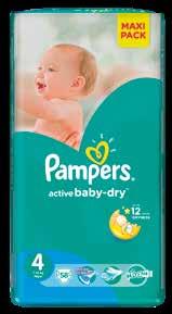0,0109 PAMPERS ECONOMY DETSKÉ PLIENKY 50 ks 76 ks 1
