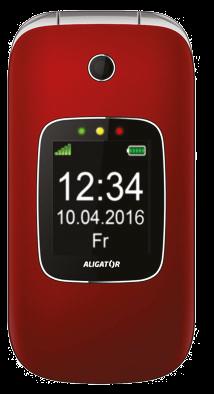 nab 1 189,- Velká tlačítka, velmi snadné ovládání Vlastní OS 2,4 LCD displej s rozlišením 320x240 QVGA single-core single