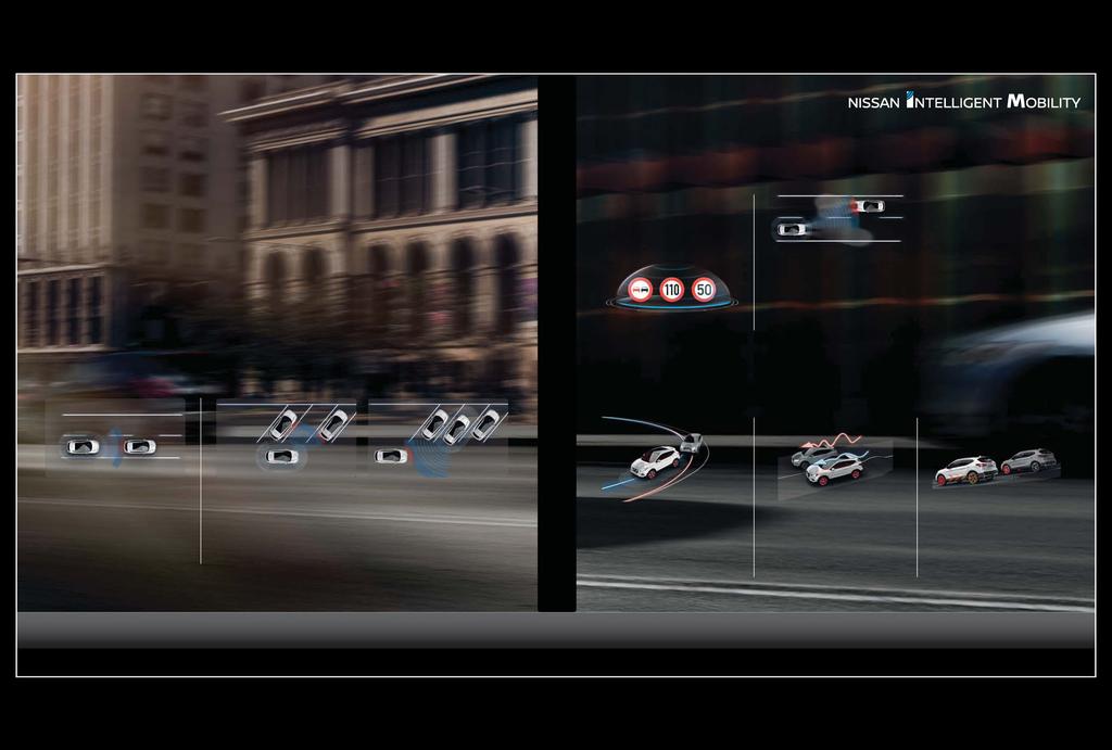 TECHNOLOGIE NISSAN INTELLIGENT DRIVING SEZNAMTE SE. VIDÍ. VNÍMÁ.