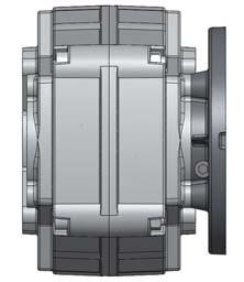 Die wellenmontierten Getriebe der Reihe FT haben die folgenden Haupteigenschaften: Aluminium Druckguss Gehäuse 3 Strinradgetriebestufen Permanente Langzeitschmierung mit Synthetiköl Baugröße 146 in