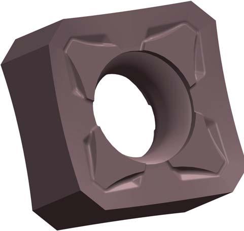 DouBLE4Face series Double up your productivity on face milling. Face milling with double-sided 8-edged square inserts.