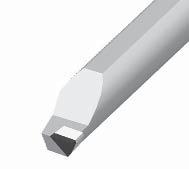 PCBN MINI-BH F r L R TYPE Ø D STRONG EDGE 226 DIMENSIONS NT-MINI-BH D3.5-L60-S3.0 R /L 3 3.5 0.20 60 1.85 - h* D4.5-L60-S4.0 R /L 4 4.5 0.20 60 2.35 - h* D5.5-L80-S5.0 R /L 5 5.5 0.20 80 2.85 - h* D6.