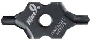 For non-ferrous material, aluminum, acrylic, brass, copper, stainless steel (low carbon contain) and titanium. For carbon steel, alloy steel, high alloy steel and cast iron.
