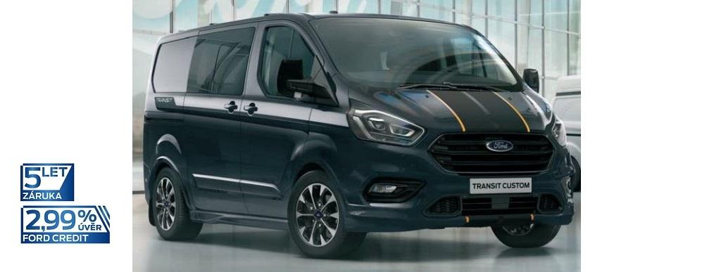 NOVÝ TRANSIT CUSTOM KOMBI VAN / KOMBI CENÍK Mimořádná nabídka* Již za 548 900 Kč bez DPH / 664 169 Kč s DPH Např. za 8 622 Kč měsíčně, úrok jen 2,99 % * Zvýhodněná nabídka platí do 31. 12. 2017.
