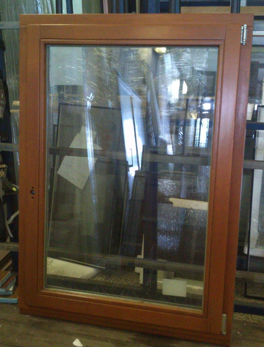 Poz. 06 Jednokřídlé eurookno Classic dřevěné okno otvíravé pravé,