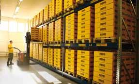 Vysoká flexibilita a absolutní spolehlivost jsou základem excelentního servisu. Celková logistika se orientuje na požadavky našich zákazníků.