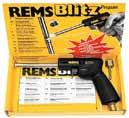 REMS Blitz Turbo-plynový pájecí hořák na propan Praktický plynový pájecí hořák se samozapalováním a turboplamenem pro rychlé měkké pájení a nízkou spotřebu plynu.