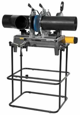 Plastové trubky a tvarovky z PB, PE, PP, PVDF Ø 40 160 mm PE Ø 40 90 mm SDR 6 PE Ø 40 110 mm SDR 9 PE Ø 40 125 mm SDR 11 PE Ø 40 140 mm SDR 17 PE Ø 40 160 mm SDR 21 REMS SSM 160RS ideální pro