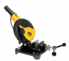 Nerezové ocelové trubky, měděné trubky a jiné materiály Ø 76 mm REMS pilový kotouč Ø 225 mm REMS Turbo Cu-INOX prakticky bez otřepů, kolmo, rychle. Řezání téměř bez otřepů díky paralelnímu svěráku.