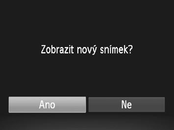 Vyberte snímek. Stisknutím tlačítek qr nebo otočením ovladače 5 vyberte snímek a potom stiskněte tlačítko m. Vyberte velikost snímku.