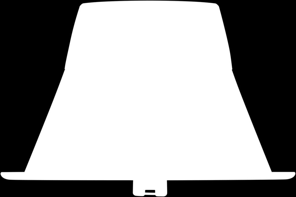 lumenů, až 95 lm/w Výřezy 105, 150 a 200 mm 50 000 hodin Dostupná verze s 3h nouzovým modulem 80 % energie ve srovnání s kompaktními zářivkami Amy LED 2000 lm cd/klm ULOR: 0 % DLOR: 100 % LOR: 100 %