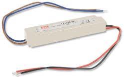 LED pásky a LED lišty wled síťový zdroj LILPH1812 LILPV6024 LICLG15024 Všechny napájecí zdroje jsou zdroje konstantního napětí (CV) a mohou být použity s LED produkty, které vyžadují napájecí napětí