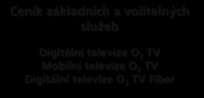 Digitální televize O