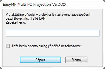 Způsoby připojení 21 f g Funkce moderátor je k dispozici pouze pro podporovné modely pouze ve stndrdní edici softwru. Když se jeden uživtel připojí jko moderátor, zpne se moderátorská funkce.