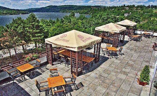Gastronomy The Panorama Restaurant seating 100 people with a summer terrace A pleasant