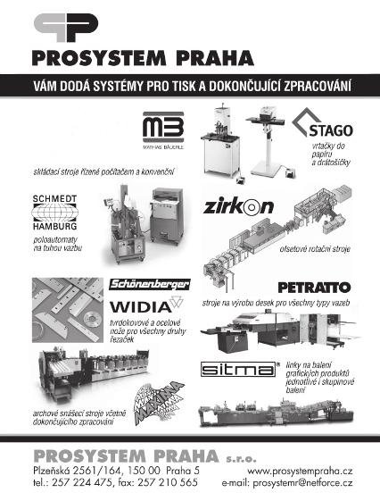 Svět tisku 03/2009 15 Stalo se u nás Epava Olomouc ve formátu B1 Nejvýznamnější novinkou ve známé olomoucké polygrafické fi rmě je vstup tiskárny do formátu B1.