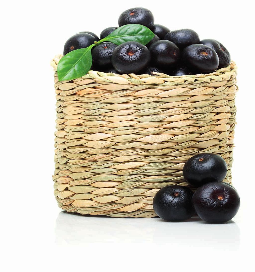 ACAI A ČERVENÉ VÍNO Dnes již bezpečně víme, že za krásné modrofialové zbarvení nejen plodů acai, ale třeba i bobulí červeného vína můžou právě antokyany.