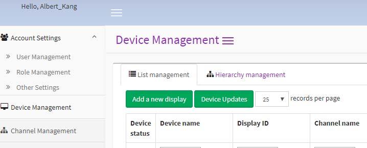 programu X-Sign Manager. 9.