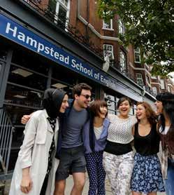Londýn, Hampstead British Study Centres School of English počet obyvatel 10 mil.
