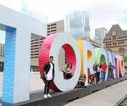 Toronto, Montreal International Language Schools of Canada Toronto 2,8 mil. obyvatel, provincie Ontario Montreal 1,9 mil.