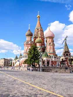 Moskva, Petrohrad, Riga Liden & Denz Moskva 11,9 mil. obyvatel, hlavní město Ruska Petrohrad 4,9 mil.