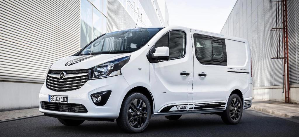 OPEL Vivaro Crew Van již za 466 190 Kč Váš užitkový vůz Opel = Vaše výhoda * Opel FlexCare - Záruka BASIC 5 let anebo 150 000 km (2 roky komplet + 3 roky motor, rozvodovka, převodovka) - Opel