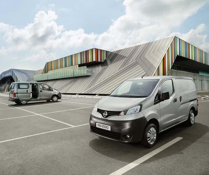 NISSAN NV200 VAN Již od 268 550 Kč Možnost získat fleetovou slevu při nákupu 1 vozu. 5 let bez starostí!