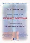 Výroba kompoziů je založená na echnologii ažení, kde vechny profily obsahují kvůli zvýení živonosi podpovrchovou rouku (oproi mnoha dovozovým kompoziům). Vyrábí kompoziy i s vylepenými vlasnosmi např.