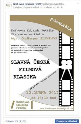 11. Public relations Webová prezentace pravidelné doplňováni informací o činnosti knihovny Pracovník: