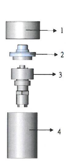 Separátory KA s bočním vstupem a horním výstupem. Označení separátoru AV. Separators KA with side inlet and upper outlet. Type AV.