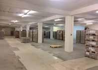 Celkem je zde k dispozici 2 000-15 000 m 2 temperovaných ploch vhodných k využití pro distribuční centrum nebo sklad.