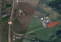 prodeji pozemek s celkovou výměrou cca 27 000 m 2. Dle platného územního plánu je určený pro výstavbu skladových a výrobních objektů.