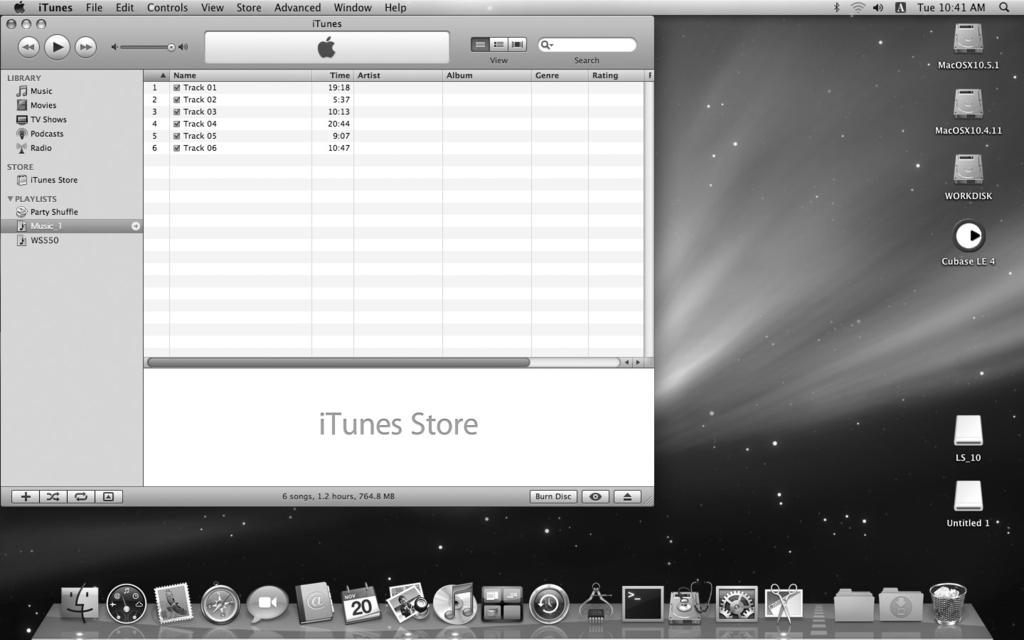 Použití aplikace itunes Názvy oken 1 2 3 5 Použití aplikace itunes 4 5 6 7 8 9 0 1 Panel funkcí 2 Tlačítko převíjení vzad/ přehrávání, tlačítko Pauza/ Tlačítko převíjení vpřed 3 Ovládání hlasitosti 4