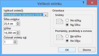 Kapitola 3: Karta Návrh 38 Velikost snímku motivů, upravíme pomocí těchto nabídek pouze snímky formátované aktuálně upravovaným motivem.