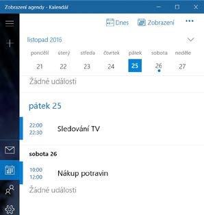 36 Část 1 Začínáme se systémem Windows 10 Aplikace Edge podporuje dotykové ovládání a vyznačuje se minimem ovládacích prvků.