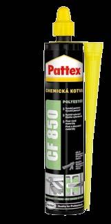 : 12 x 440 g 12 x 290 g Pattex One For All Extrémně silné montážní lepidlo na FLEXTEC polymerové bázi s počáteční přilnavostí až 350 kg/m 2 Extrémně rychlé - drží okamžitě i těžké předměty a